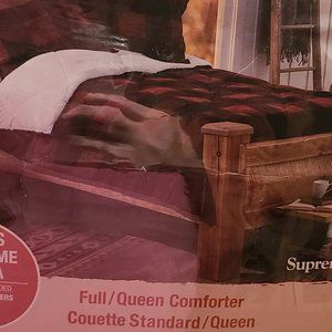 White river plush comforter set